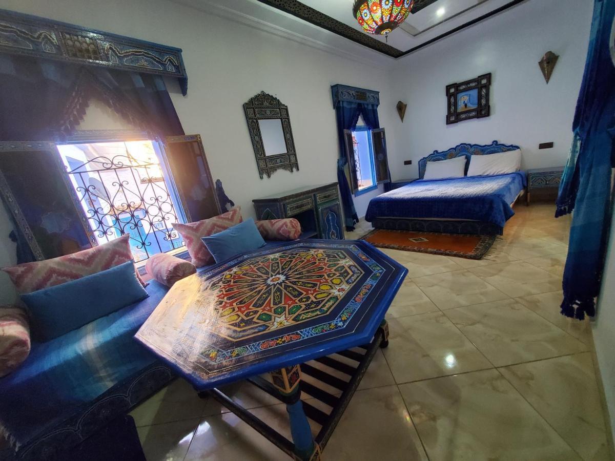 Blue City Chefchaouen Rum bild
