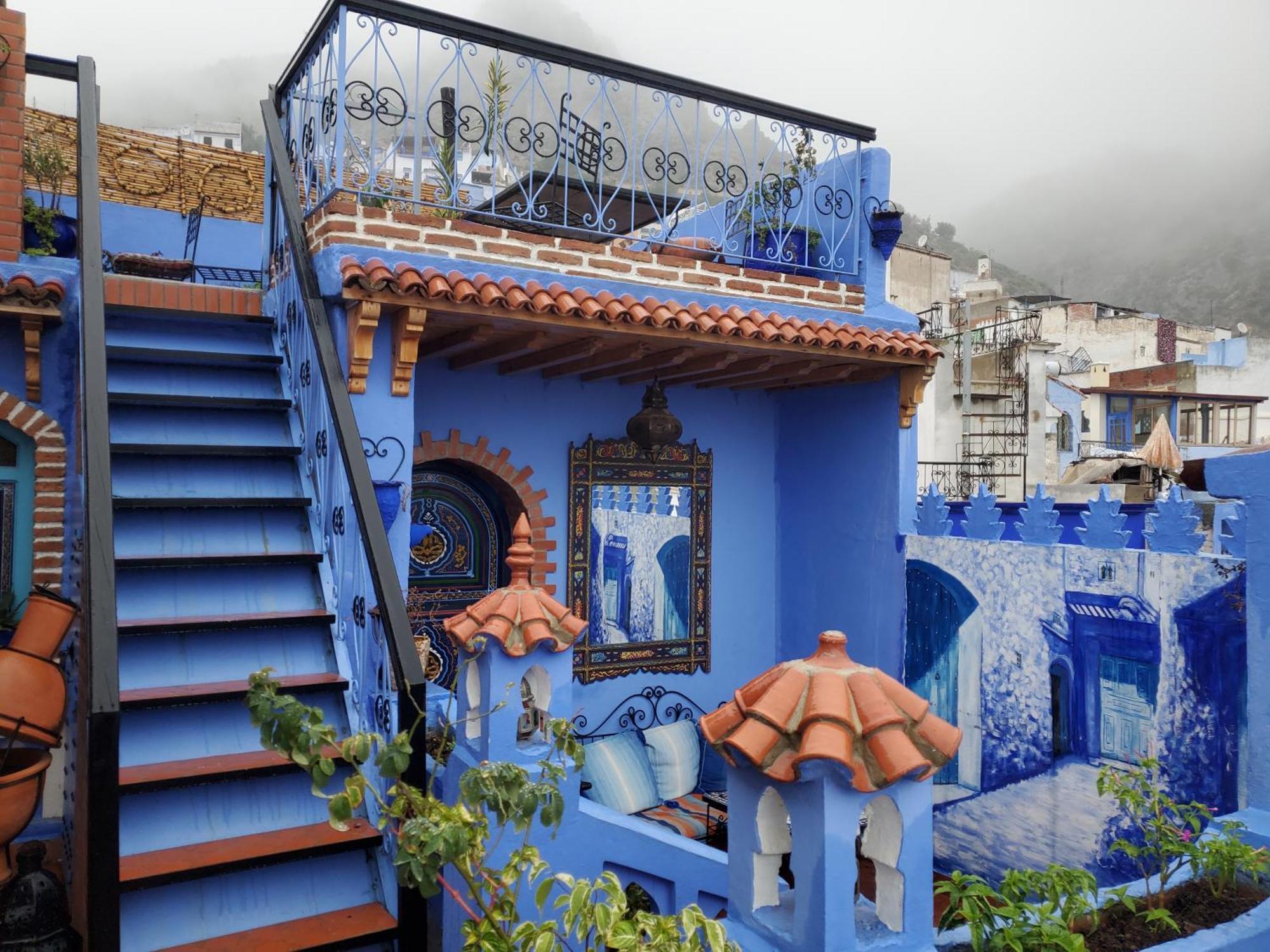 Blue City Chefchaouen Exteriör bild