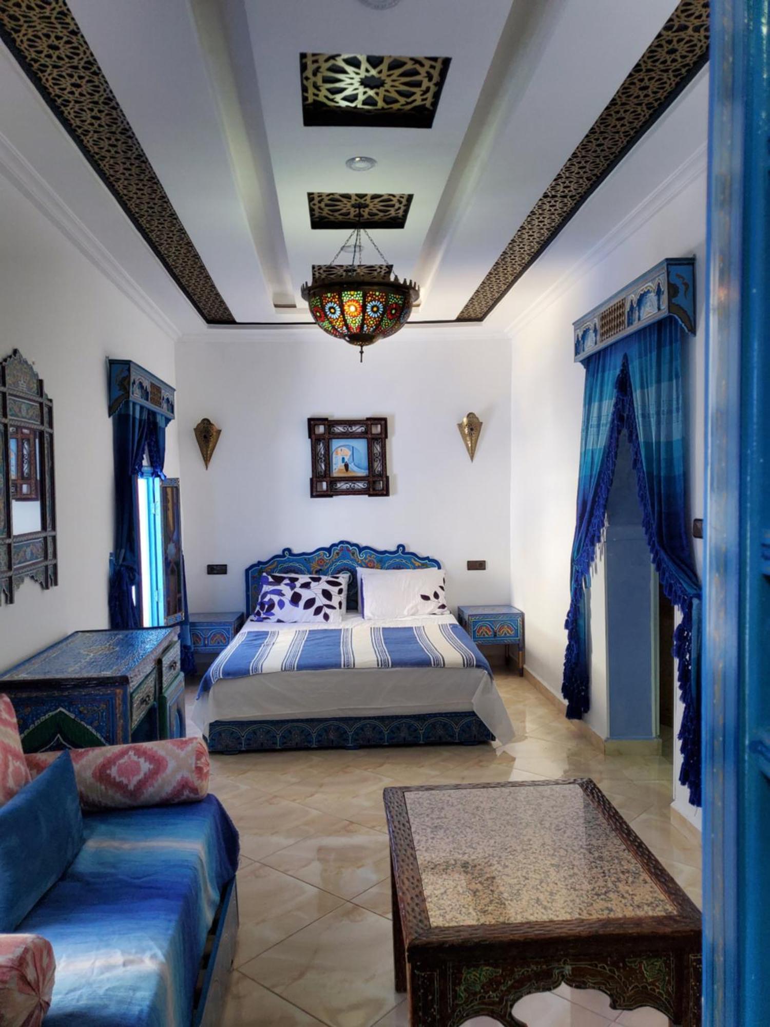 Blue City Chefchaouen Exteriör bild