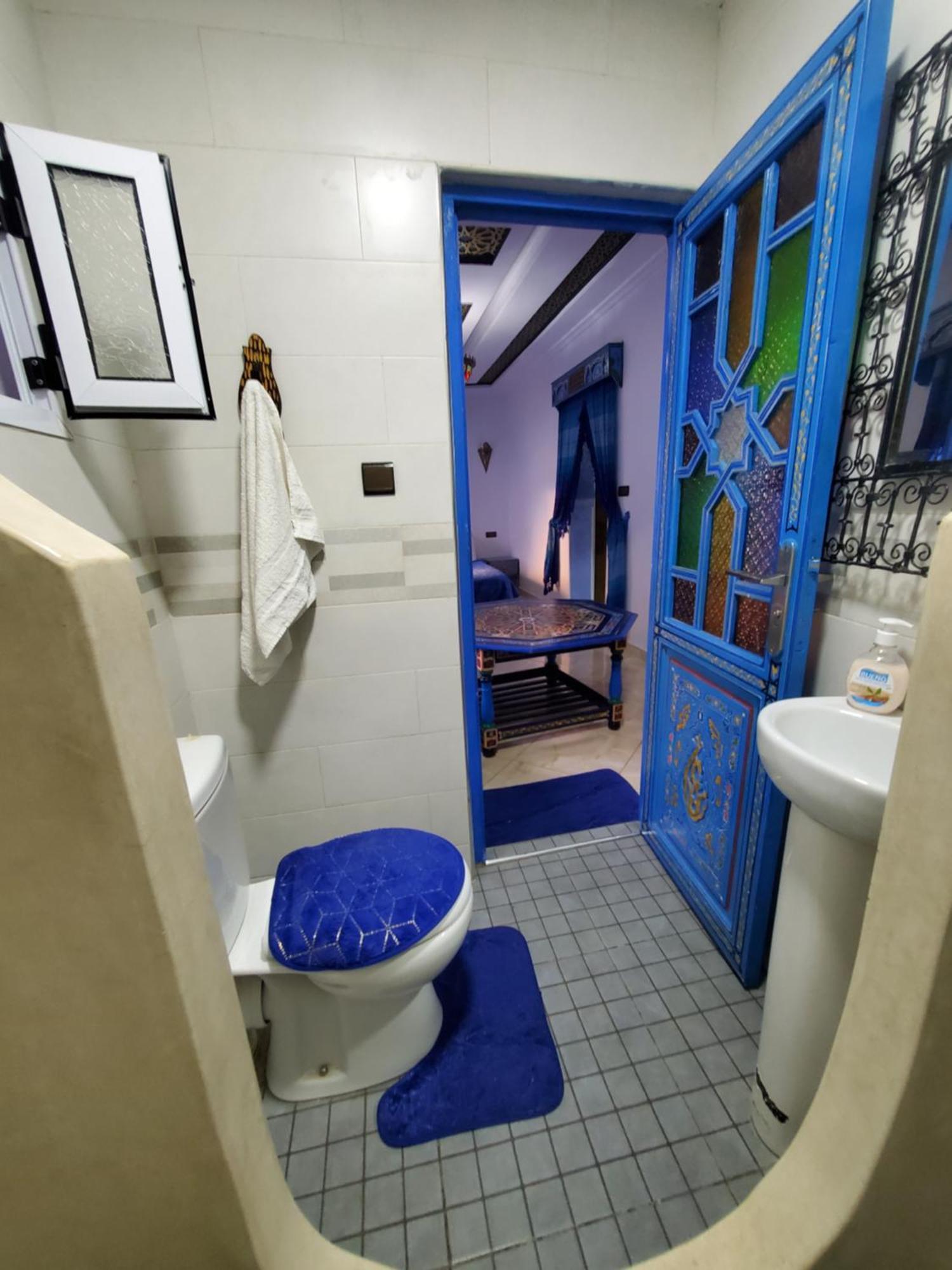 Blue City Chefchaouen Rum bild