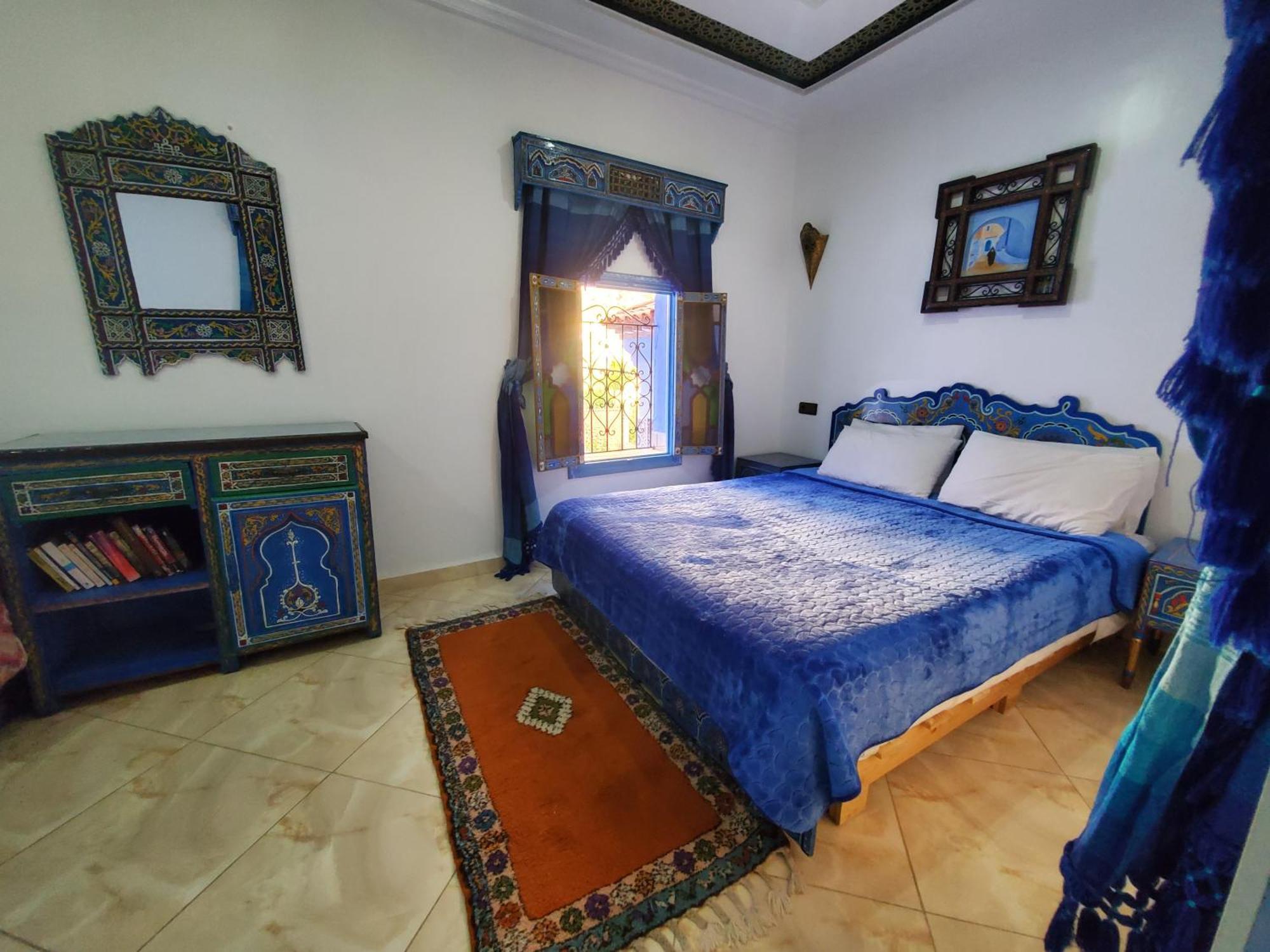 Blue City Chefchaouen Rum bild